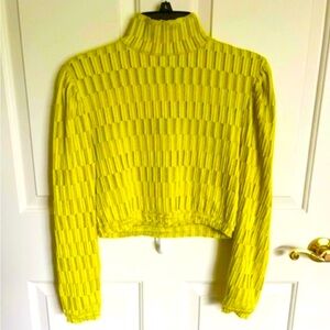 NWOT Kendall + Kylie Lime Green Crop top  #y2kfashion